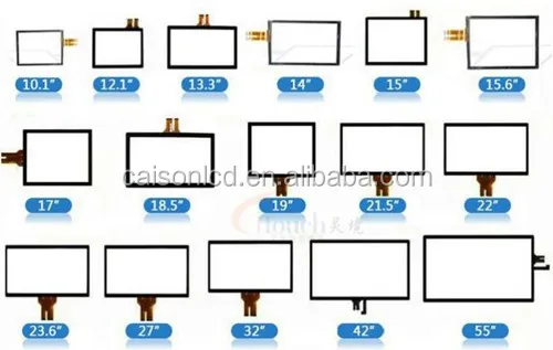 10.1 inch 10 point capacitive touch screen with USB interface support Android Win7 Win8