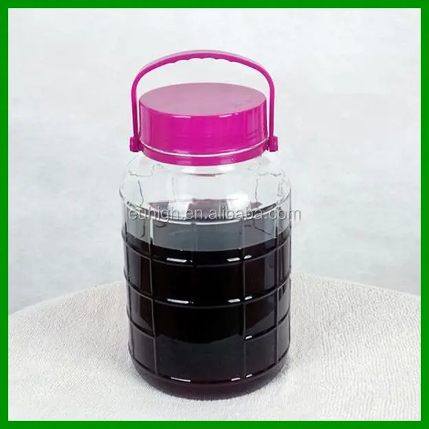 5l Large Glass Wine Storage Container With Plastic Cap