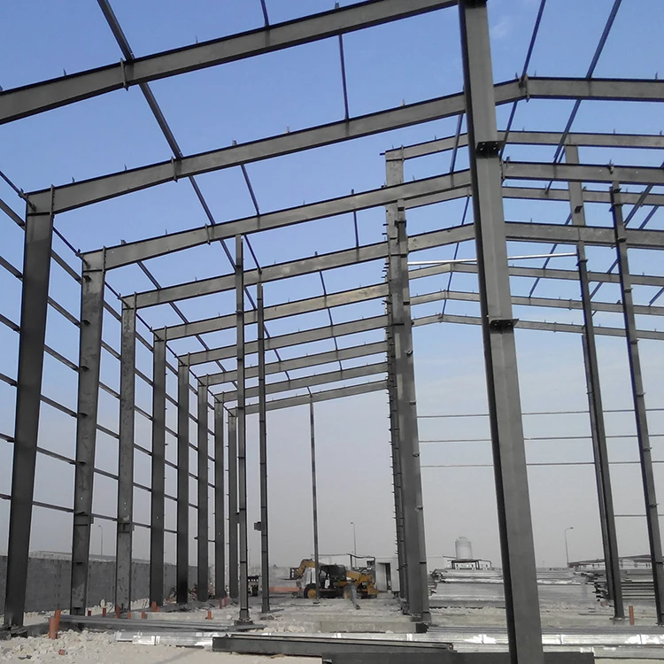 Frame light metal building prefabricated industrial warehouse structure