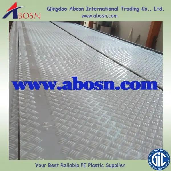 Heavy Duty & Protable Plastic Ground Protection Mat/temporary Road Mat