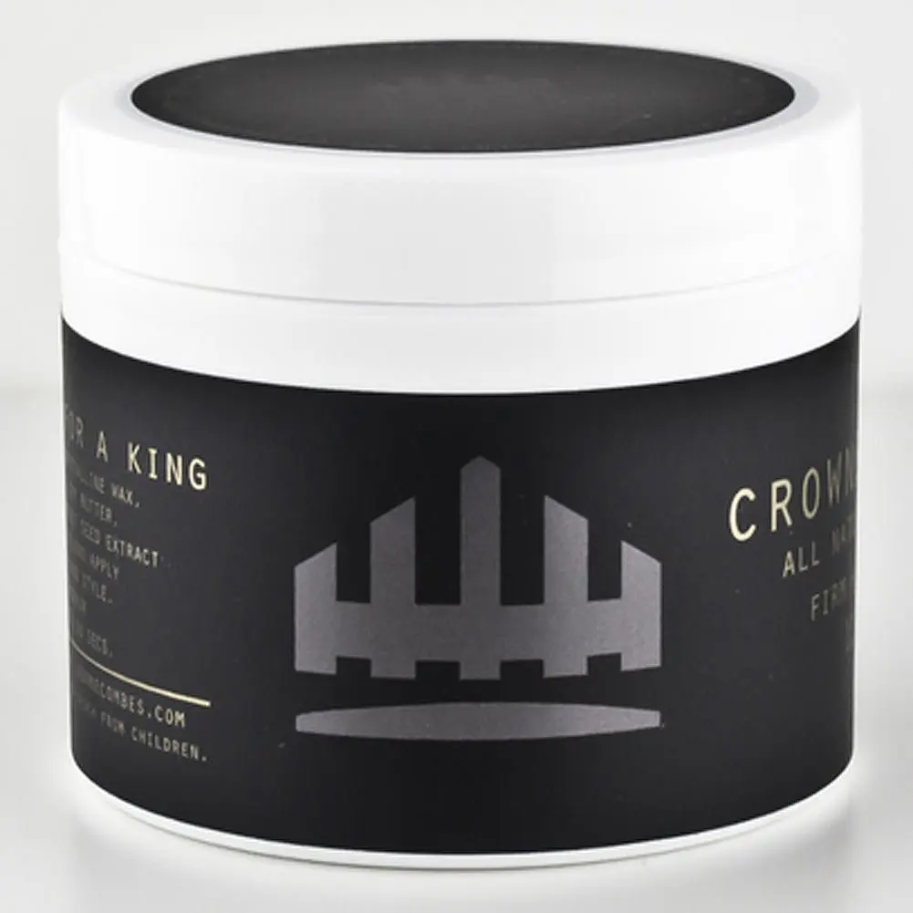 Crowne & Combes All Natural Black Wax 4oz