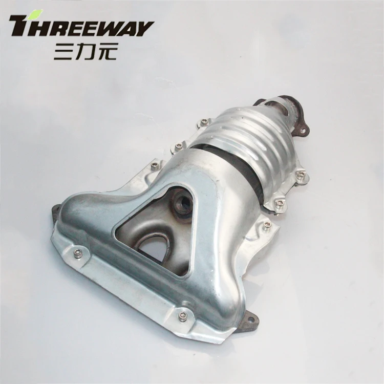 Auto Parts Three Way Catalytic Converter Recycling For Honda Civic Dx