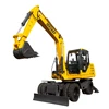 Post Hole Digger Second Hand Bucket Earth Mover Equipment Excavator for Sale