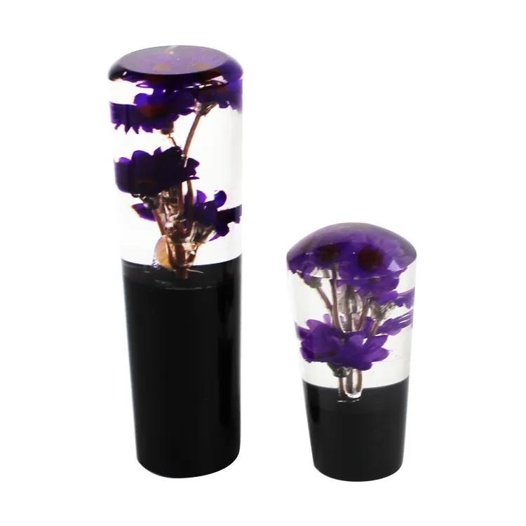 Colorful Crystal car gear shift knob for your love car cherry blossom