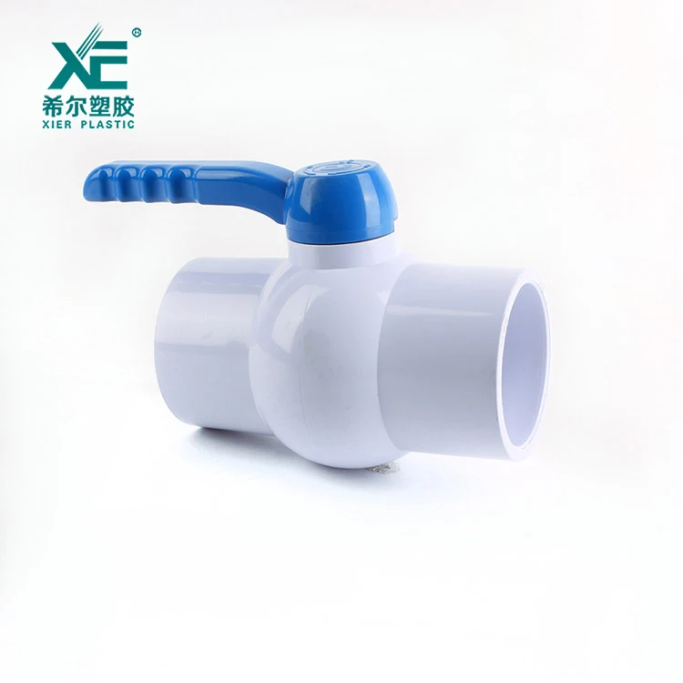 China manufacturer good price plastic pvc compact water ball valve