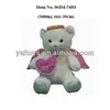 Mother's Day Gift Plush Bear Toys with Ring and Wing Angel Bear