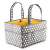 Portable Large Capacity Lightweight Diaper Storage Caddy and Car Organizer Nursery Storage