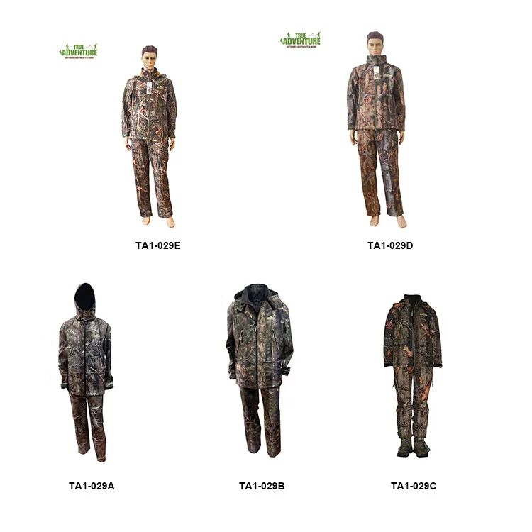 Jeu pour homme Pursuit Réversible Camouflage Armée Chasse Tir Pêche Veste