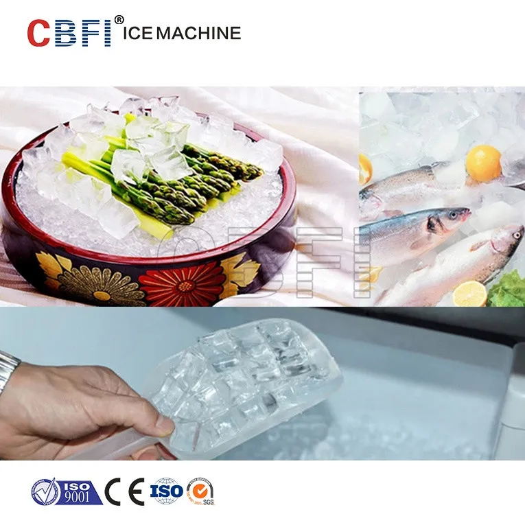 product-CBFI-Crystal 5 Ton Cube Ice Machine with Plastic Ice Bag Packing-img