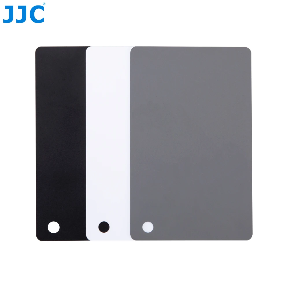 jjc 灰色卡片白平衡卡设置数字摄影与颈带颜色矫正工具