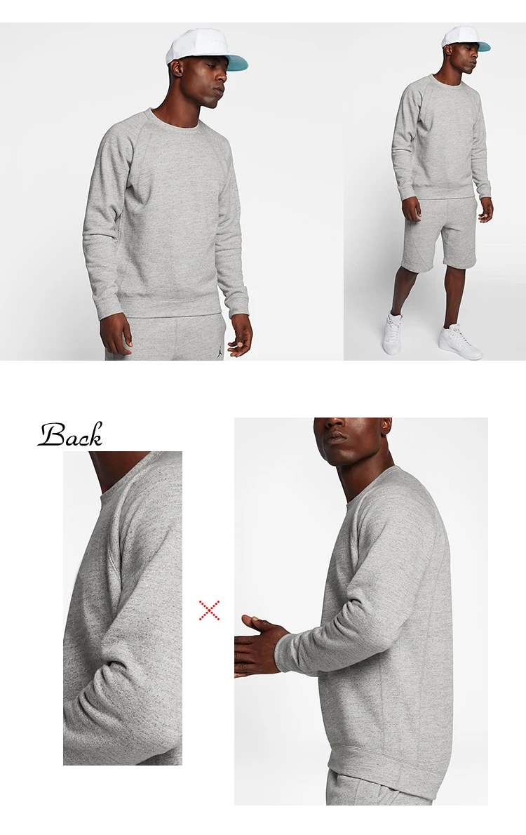 mens gym fitness athletic apparel pullover cotton fleece hoodie