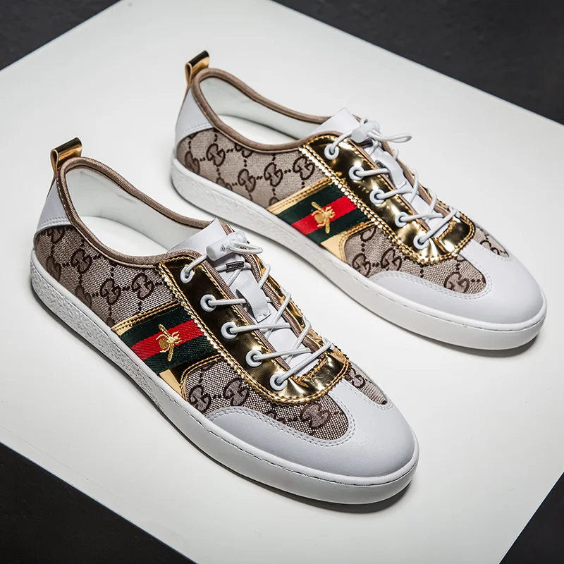 2019 New Arrived Little Bee Fashion Low sneakers Male casual shoes Comfortable Breathable Runner shoes  size 36-47