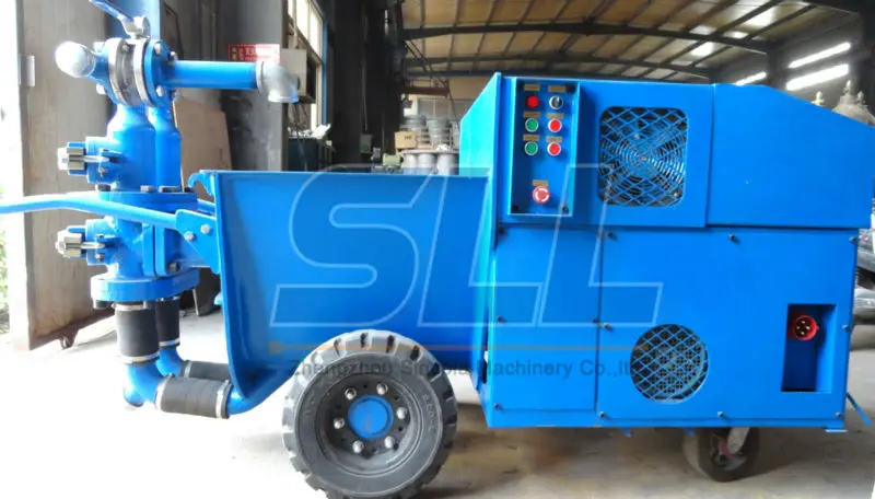 Ready Mixed Mortar/gypsum/cement Spraying Machine Wet Spray Machine ...