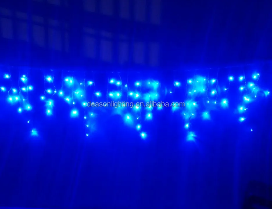 led shooting star icicle lights