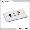 White US type RCA Wall plate