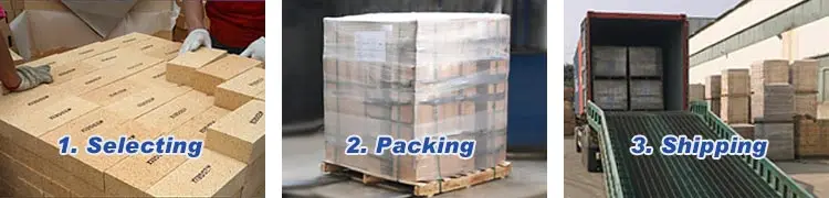 hot sale brick yellow clay sk32 33 34 fireclay brick alumina silicate bricks