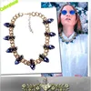 2014 Gold Jewelry Sets New Fashion Ant Imitation Crystal Jewelry Set Crystal Necklaces And Earrings Two-Piece Suit For Women