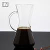 handmade mouthblown pyrex server glass coffee maker pot