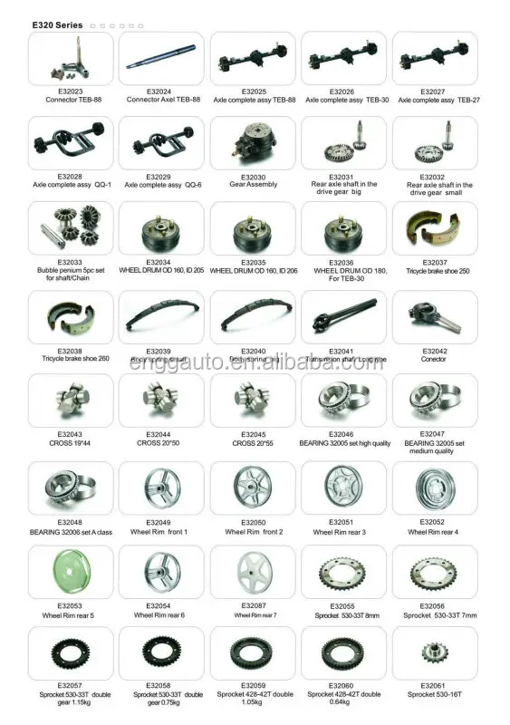 E Rickshaw Spare Parts Name List Pdf | Reviewmotors.co