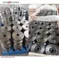 Steel forged assembly crane wheel for overhead crane