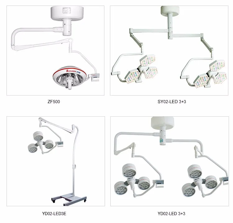 Ceiling Germany Spring Arm Halogen Medical Lamp