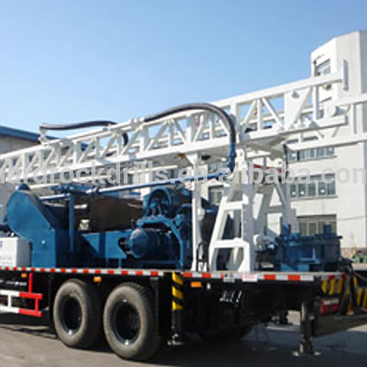 132kw 1630kn Diesel Engine Driven 300m Water Well Drilling Rig Machine