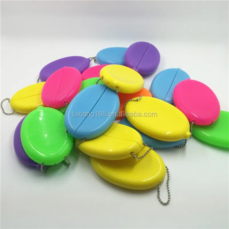 2018 Wholesale Oval Shape Custom Silicone Coin Wallet Small Cute