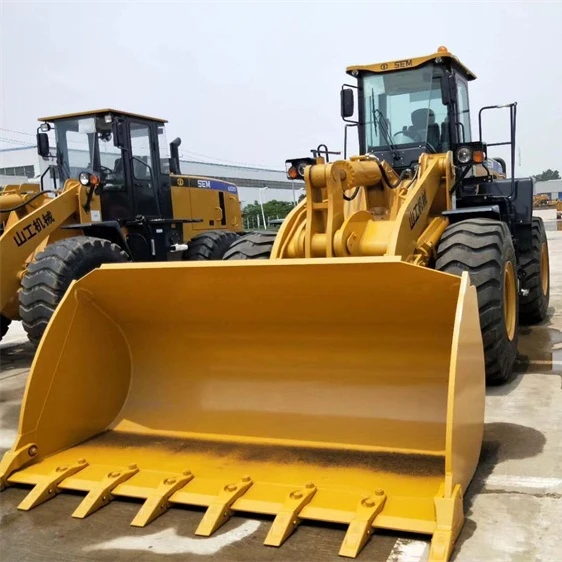 Heavy Equipment Machine Sem655d 655d 5ton Hydraulic Wheel Loader For ...