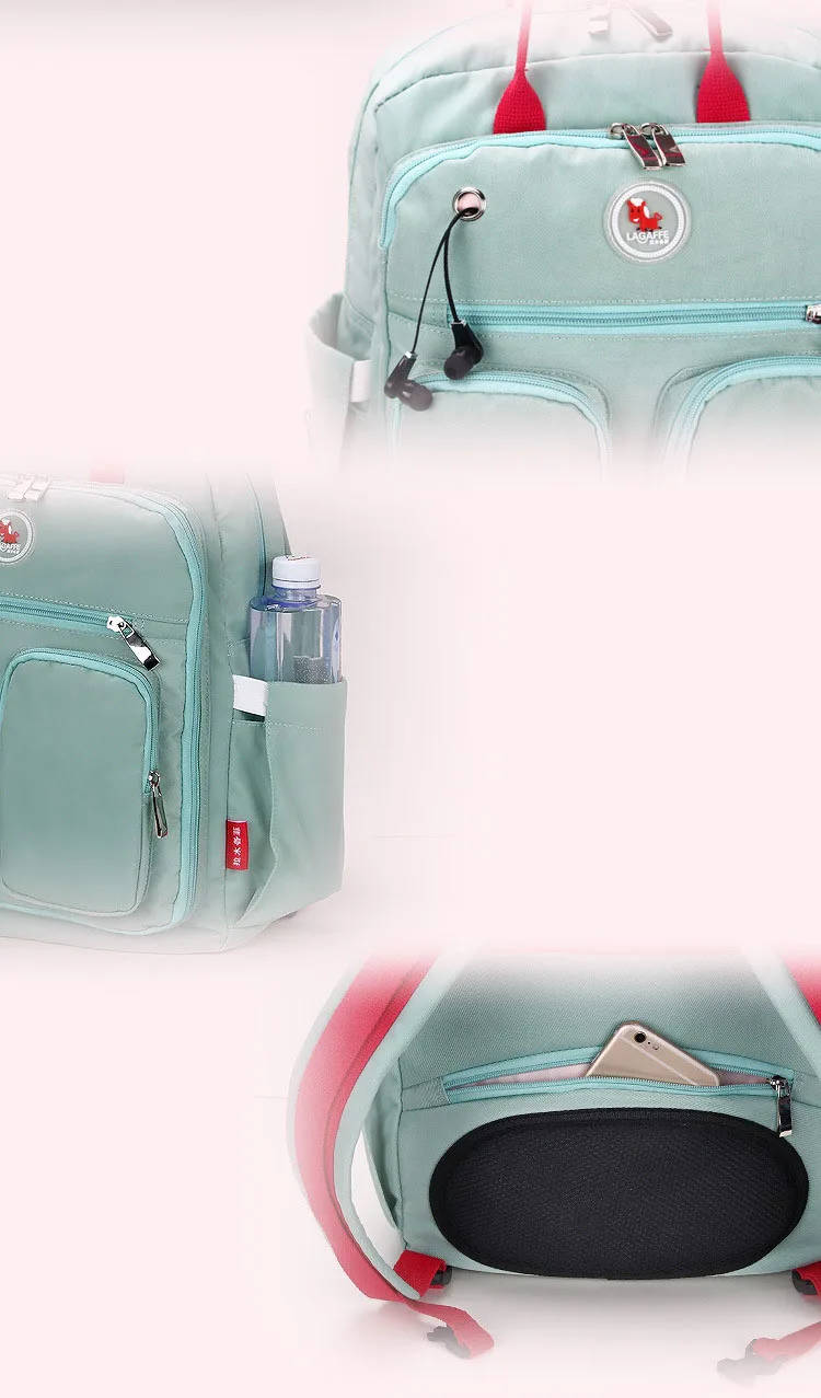 Hot Sale Fashion High Quality Multifunction Travel Waterproof Backpack Mummy Baby Diaper Bag