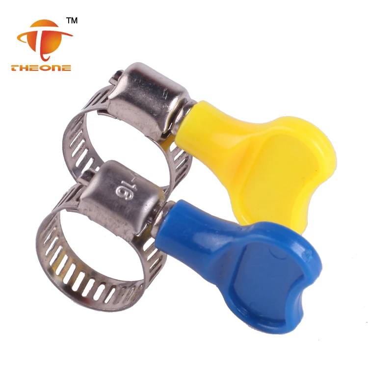 Hand Tighten Hose Clamps With Stainless Steel Thumb Screw Buy High
