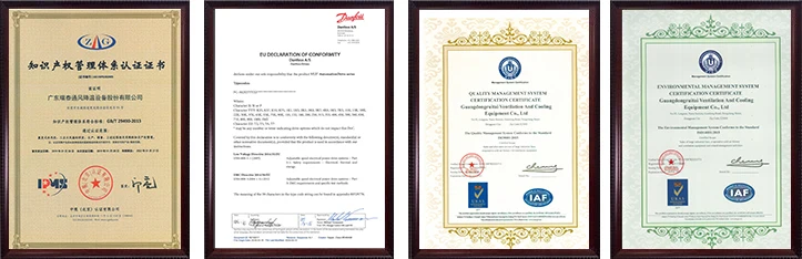 industrial fans with water cooling