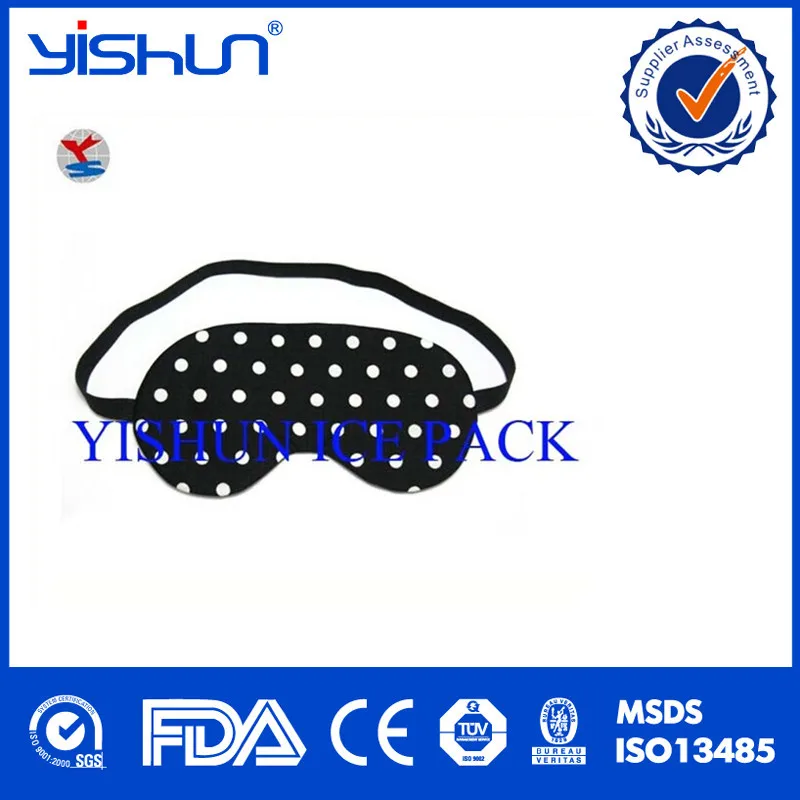 Fabric Or Pvc Sleeping Eye Mask With Cool Gel Inserts Buy Eye Mask