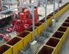 High output lost foam casting production line