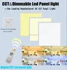 2017 Trending Hot Products High Brightness Digital CCT Driver 24W 2x3 Dimmable LED Panel Light With CE ROHS Standard