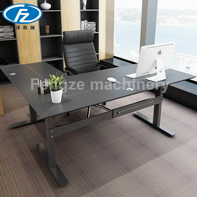 Stand Up Desk Adjustable Height Luxury Executive Standing Office