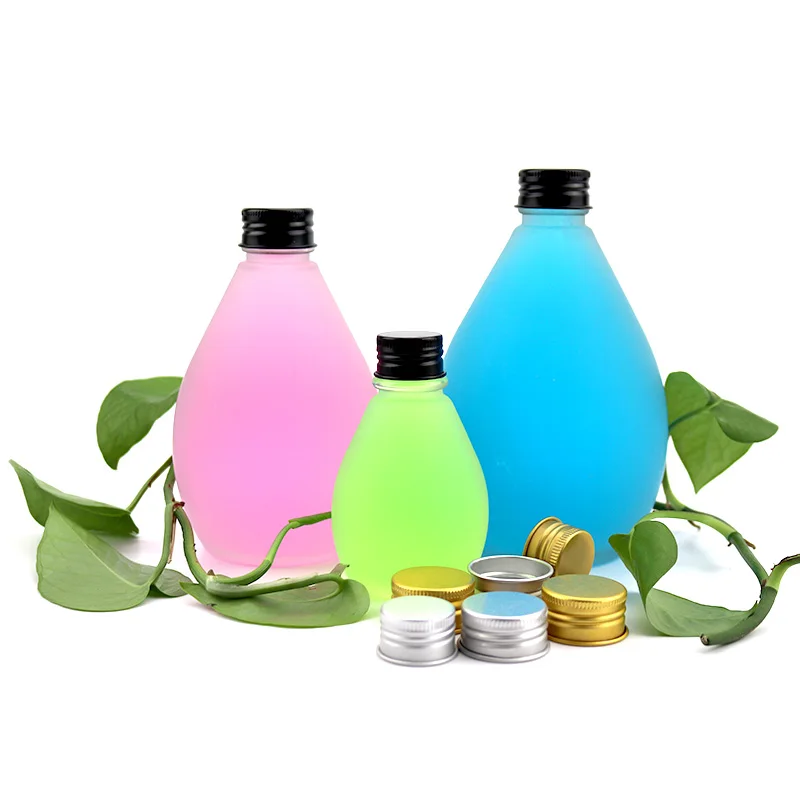 Quantity Sales Green Tea Black Tea Glass Bottle With Cap Glass Juice