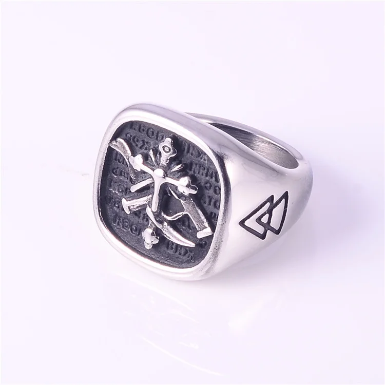 Venta al por mayor anillos grabados baratos-Compre online 