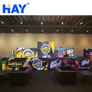 Portable Backlit Exhibit Booth Jewelry Trade Show Displays Supplies