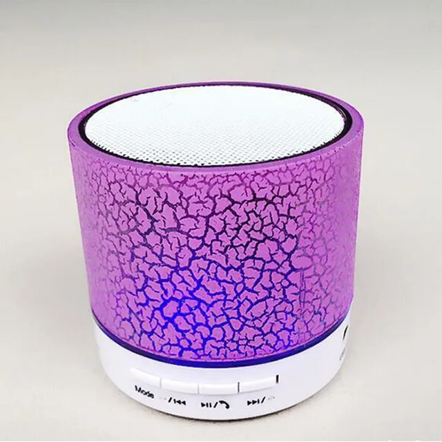 2017 LED Portable Mini Speakers Wireless Speaker With TF USB FM Radio - ANKUX.COM