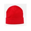 Embroidered cable knit beanies cap with skulls