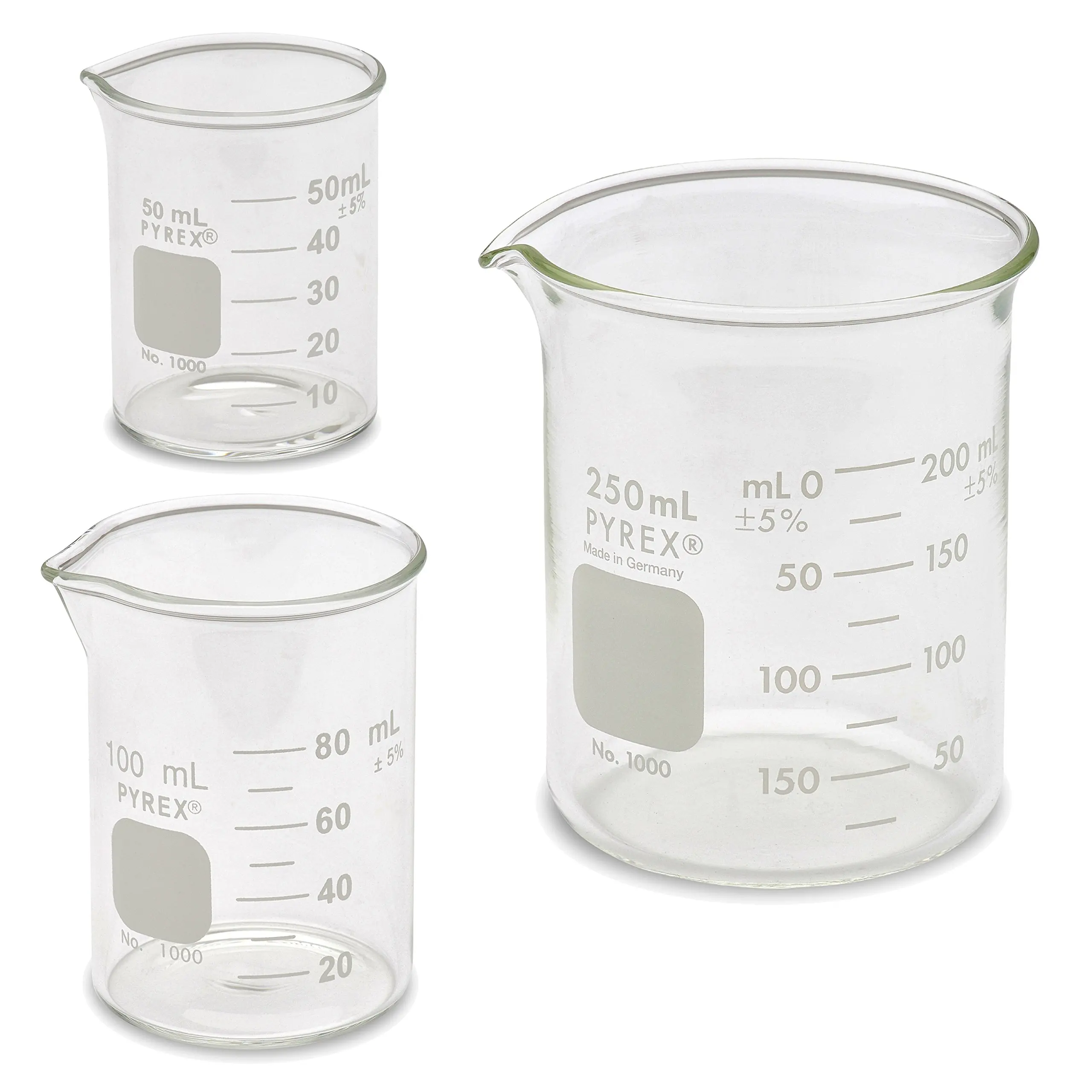 1000 форм. Pyrex Beakers (50ml). Стакан мерный Pyrex 250 мл. Стакан химический 100 мл. Емкость мерная Pyrex, 250 мл.