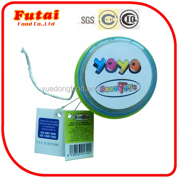 30g Sweet YoYo ball candy toy with bubble roll gum, View china candy