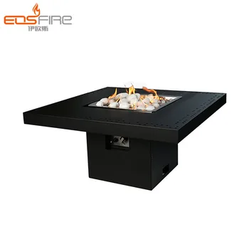 Eos Fire Square Outdoor Garden Gas Fireplace Burner Eos Fire Square Outdoor Garden Gas Fireplace Burner
