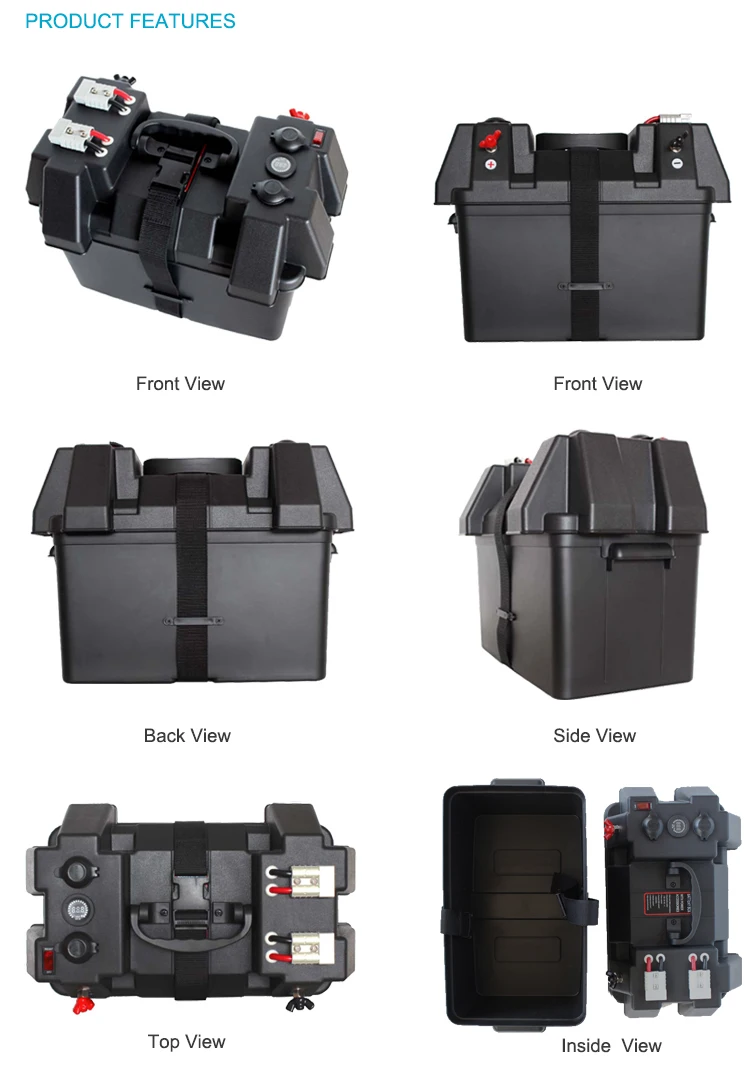 Wholesale 12v 24v 100ah Portable Rv Trailer Caravan Solar Charging