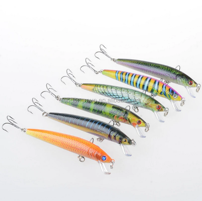 9.5cm 8.5g New Design 2017 Colorful Paint Plastic Fishing Lure Molds
