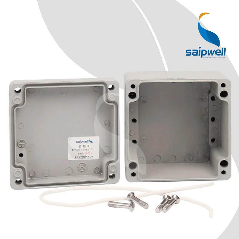 Saip Ip65 Wall Mounting Extruded Aluminum Box Aluminum Control Box Pcb ...