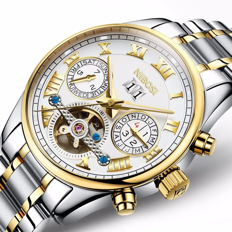 nibosi automatic watch