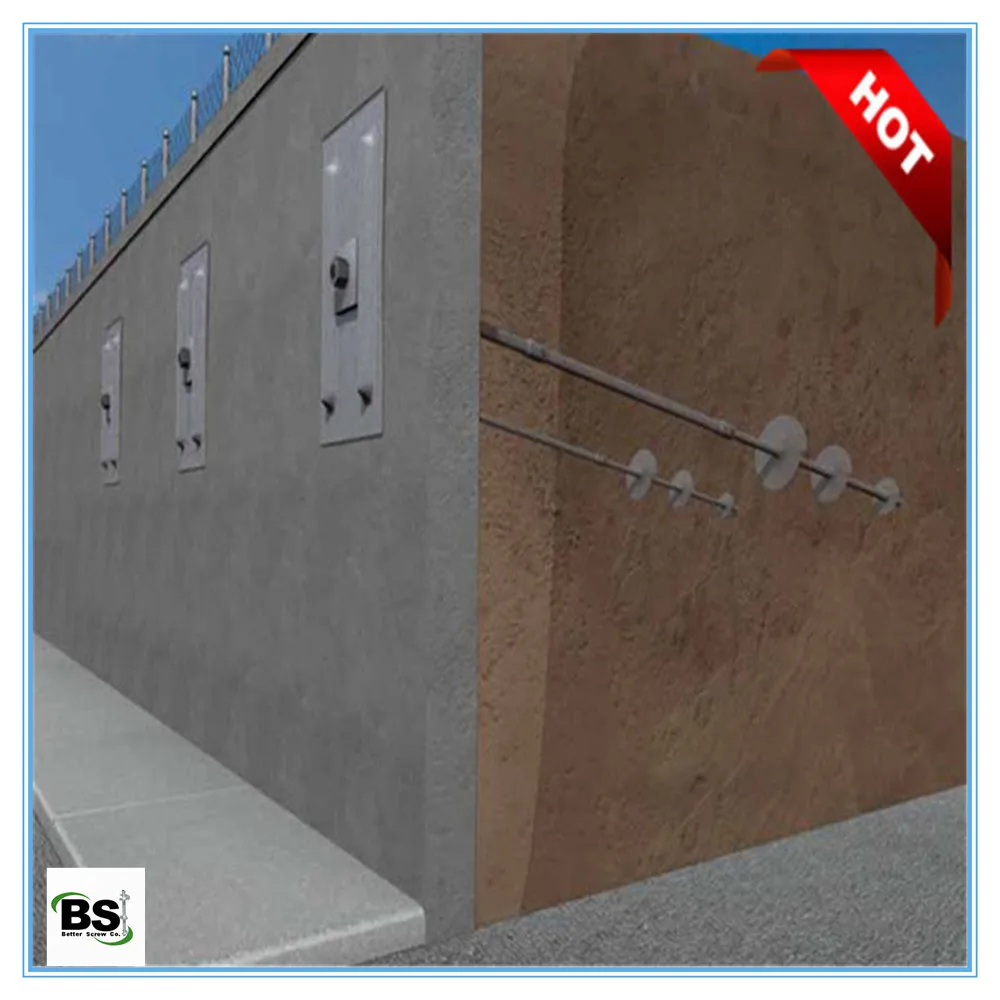 New Construction Piles Helical Tie Back