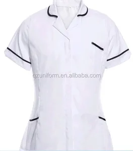 Woman Office Hospital Uniform Cotton Workwear Shirt Woman Office Hospital Uniform Cotton Workwear Shirt