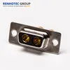 180 Degree Solder Type 2W2 Socket Jack Female D-Sub DC Connector